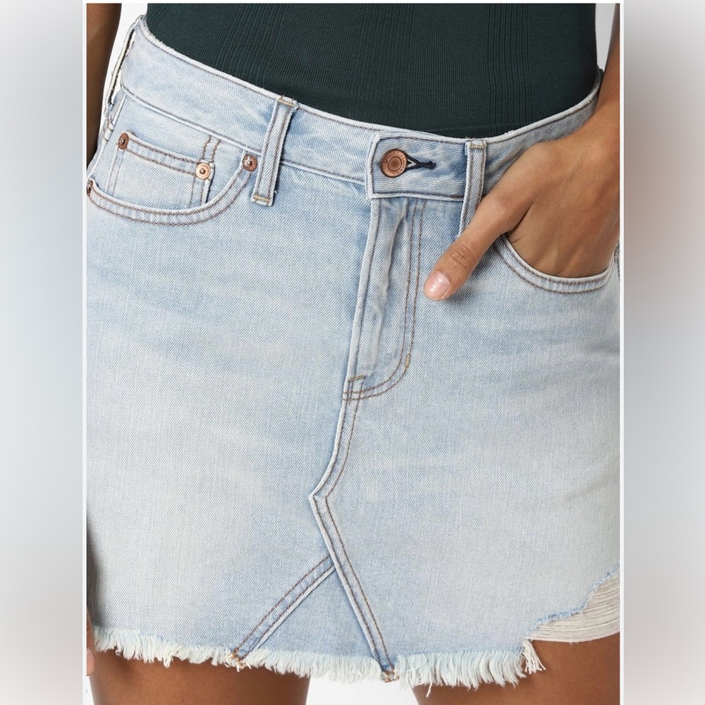 American Eagle Denim Mini Skirt